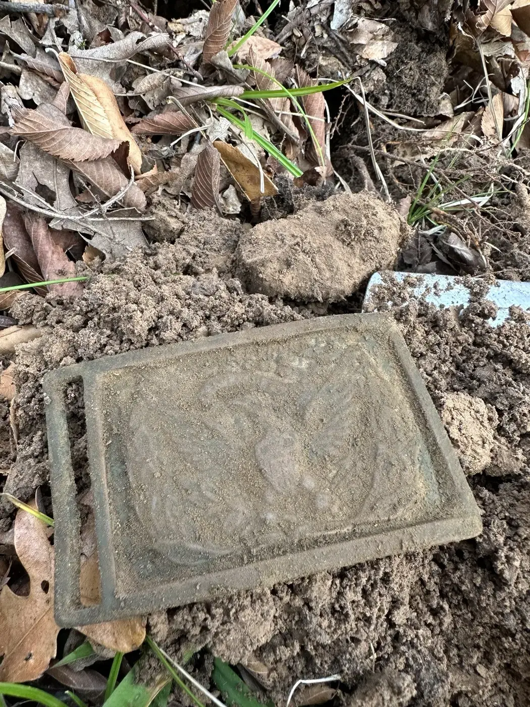 Historic buckle recovered in Muskogee County, Oklahoma